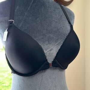 Adore Me Black T-Shirt Bra Intimates